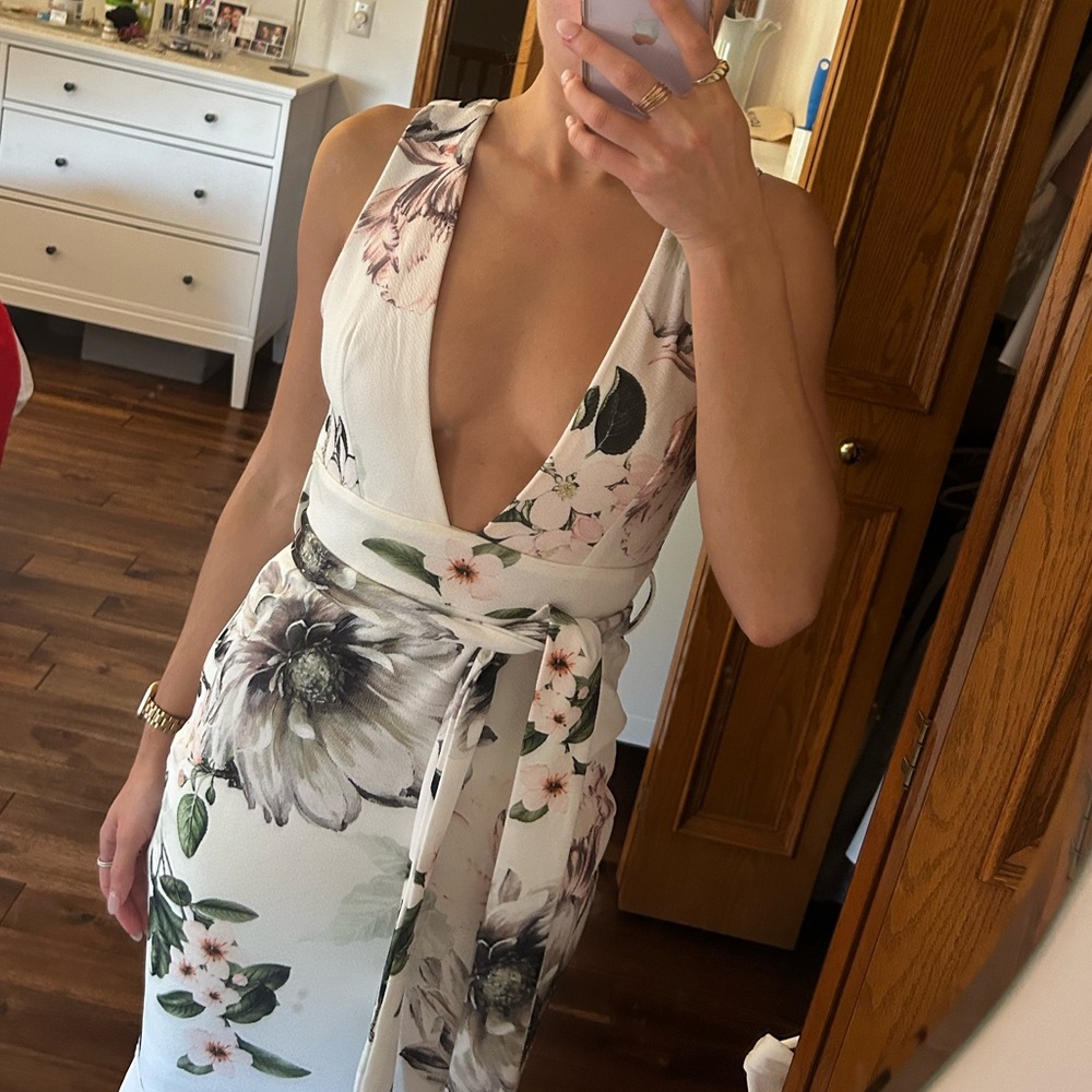 Floral low Marilyn Monroe dress - Picture 8 of 8